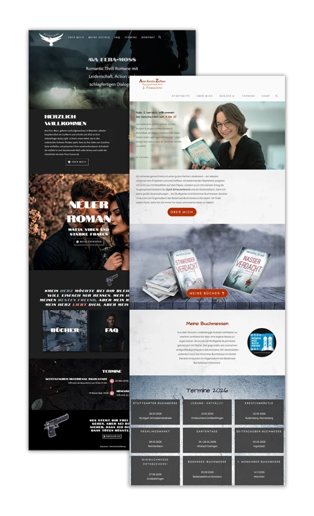 Webseiten Webdesign Referenzen