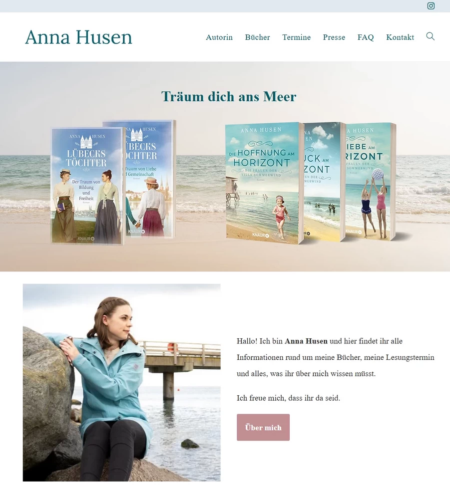 anna-husen Webdesign Referenz