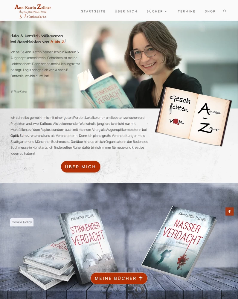 geschichtenvonabisz Webdesign Referenz