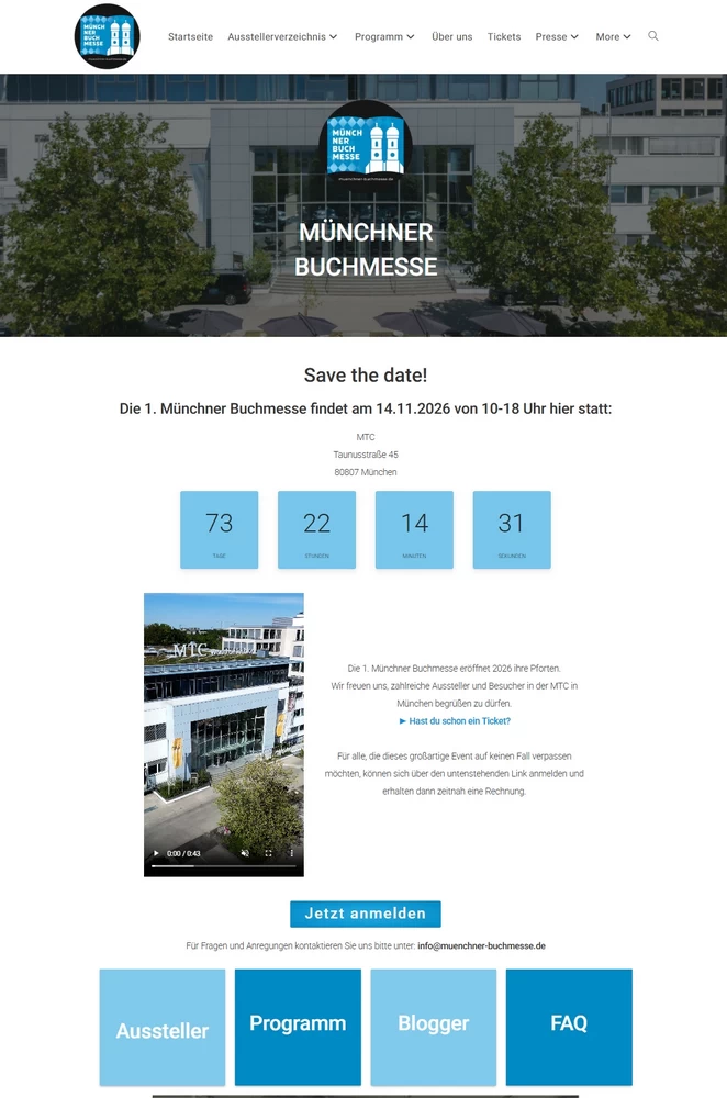muenchner-buchmesse Webdesign Referenz